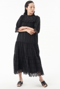 CUT WORK LACE 2WAY DRESS