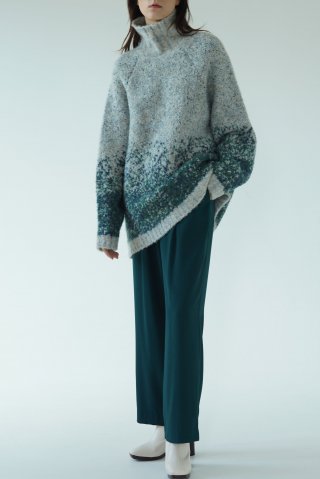 GRADATION KNIT PULLOVER/グラデーションニットプルオーバー