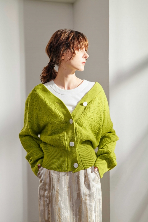 OPENWORK KNITTING 2WAY TOPS/求心透かし編み2WAYニット OPENWORK KNITTING 2WAY TOPS/求心透かし編み2WAYニット