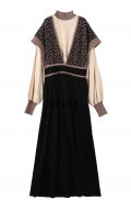 JACQUARD KNIT DRESS SET
