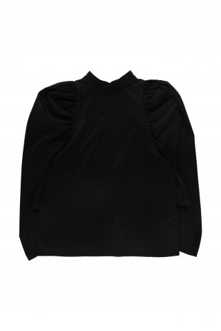 POWER SHOULDER CUT BLOUSE