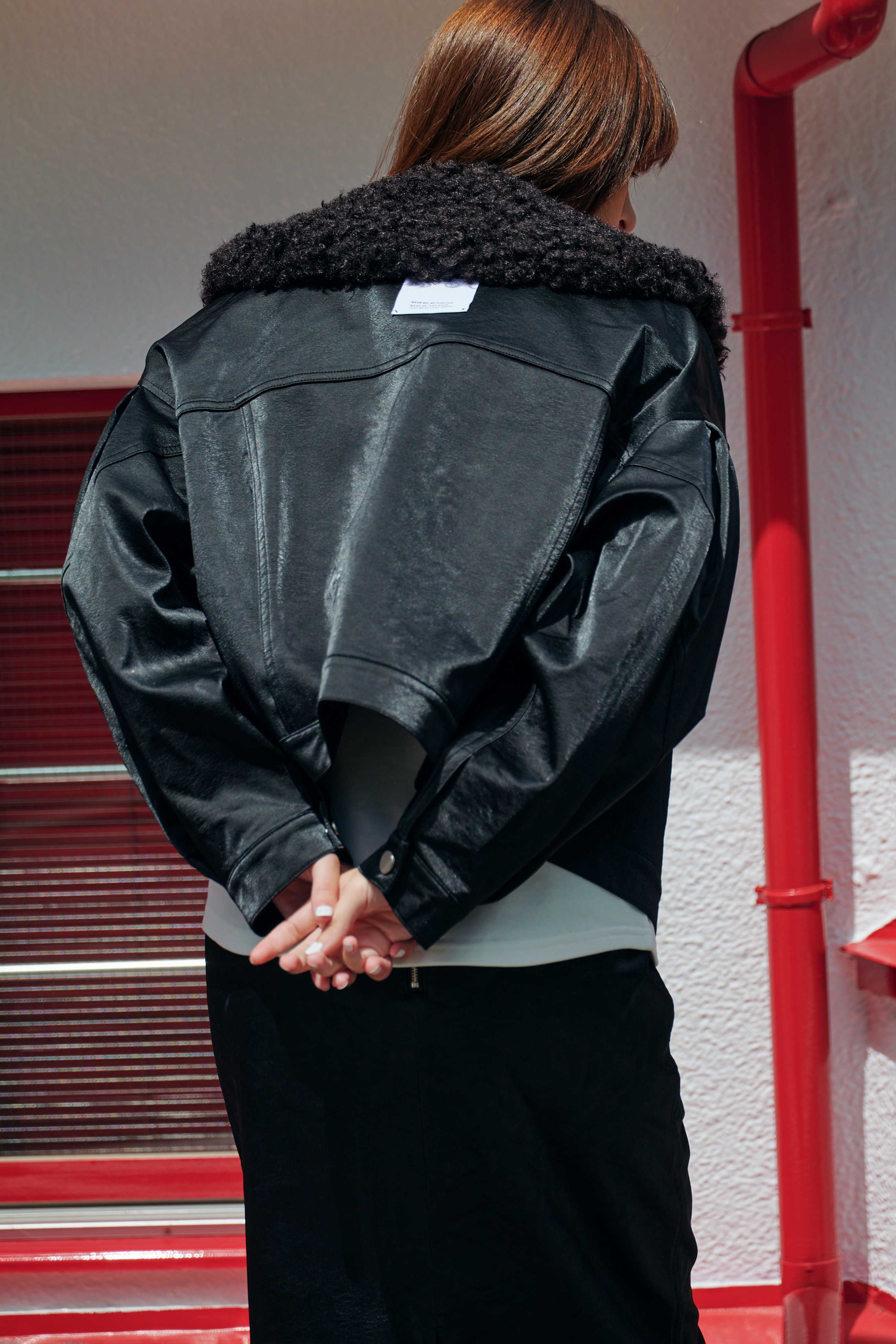 BANANA SLEEVES NO COLLAR JACKET/バナナスリーブノーカラージャケット