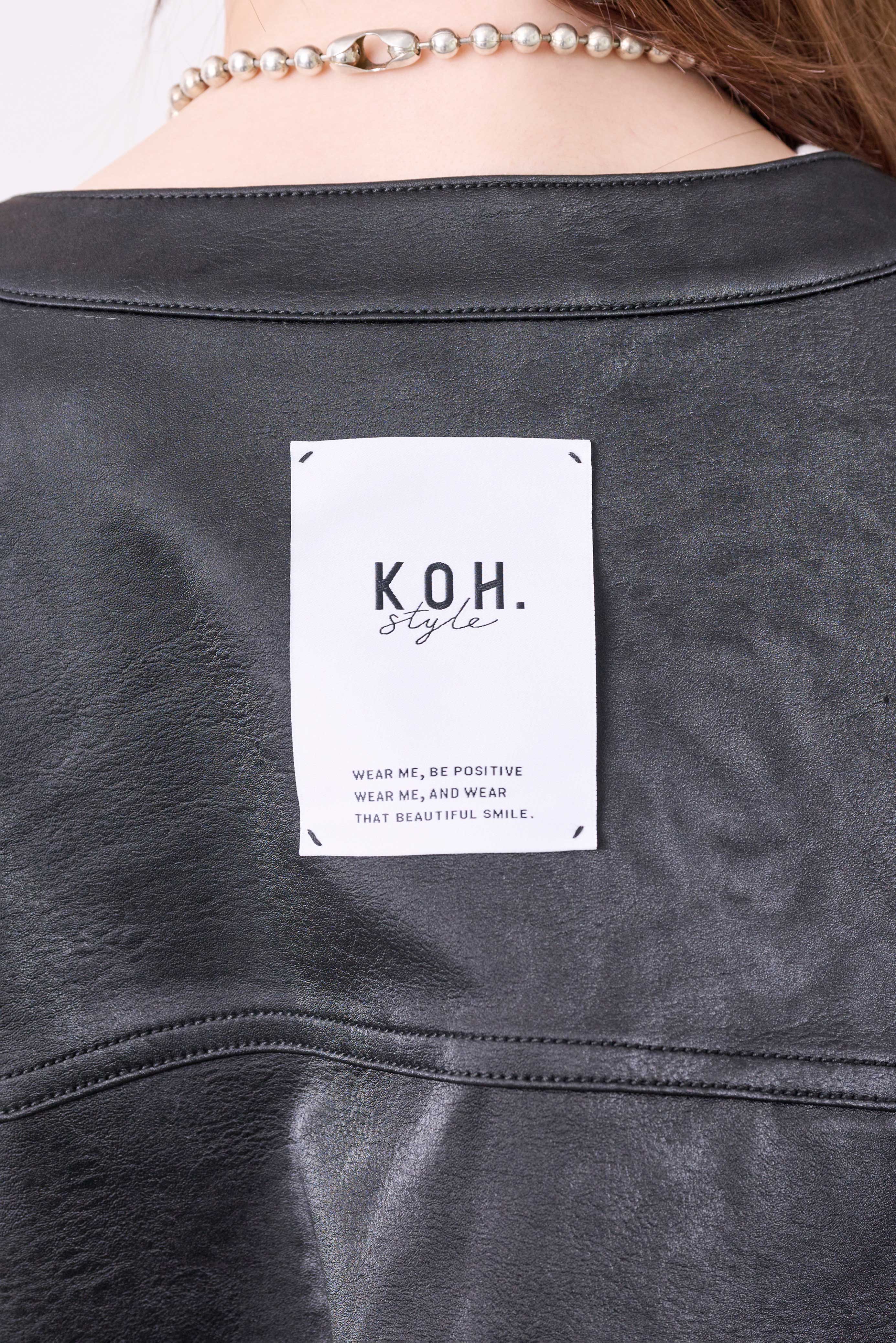 BANANA SLEEVES NO COLLAR JACKET/バナナスリーブノーカラージャケット