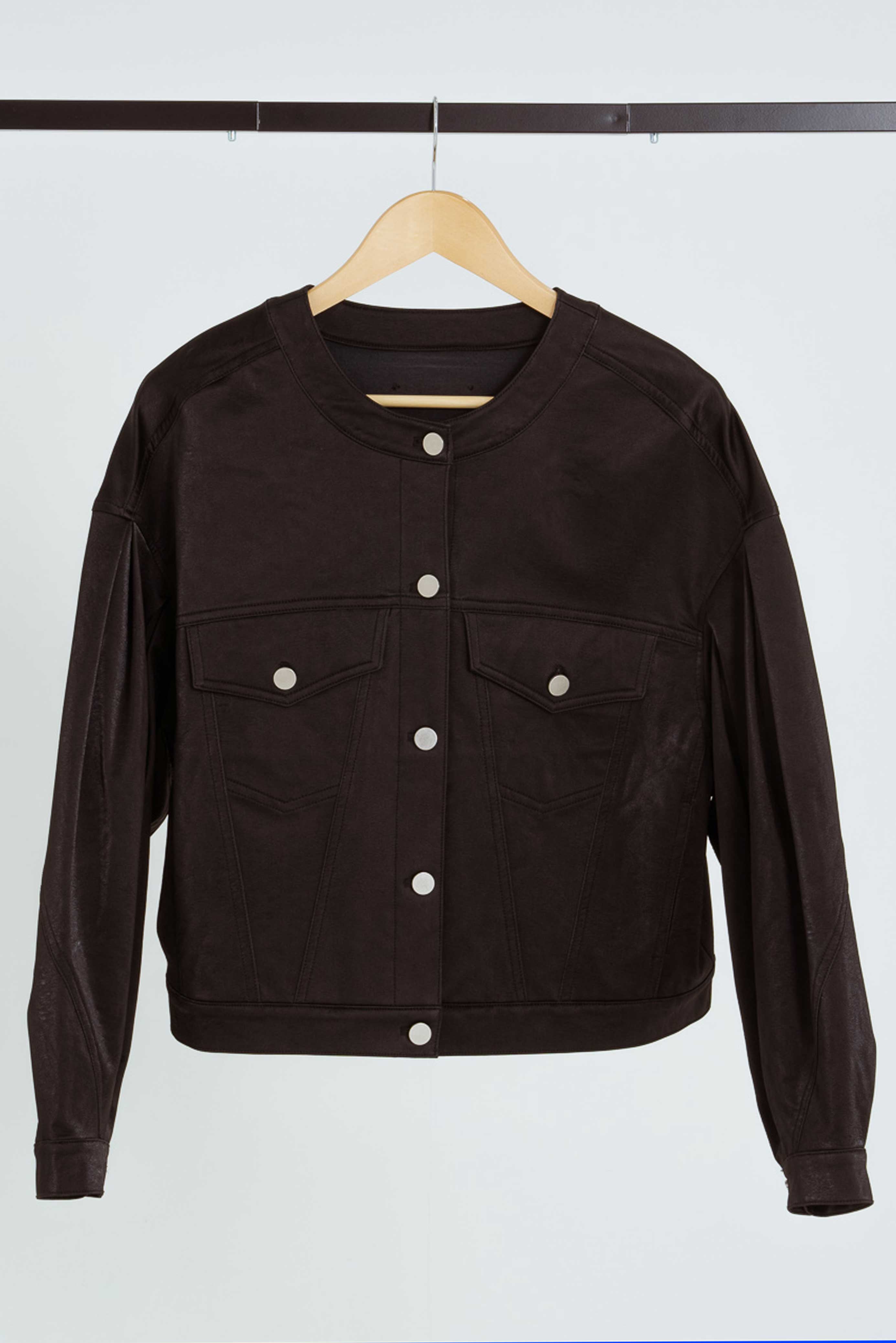 BANANA SLEEVES NO COLLAR JACKET/バナナスリーブノーカラージャケット