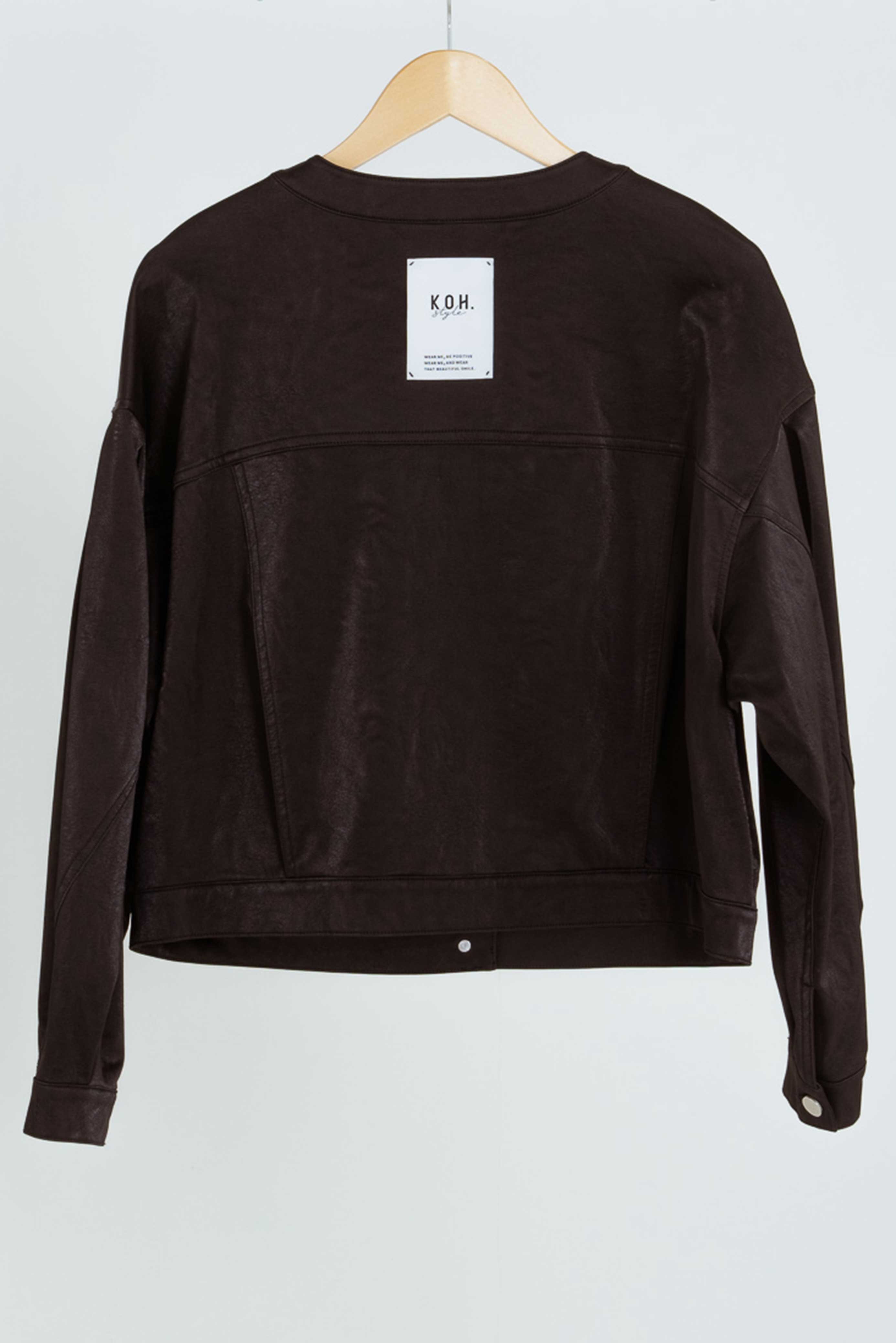 BANANA SLEEVES NO COLLAR JACKET/バナナスリーブノーカラージャケット