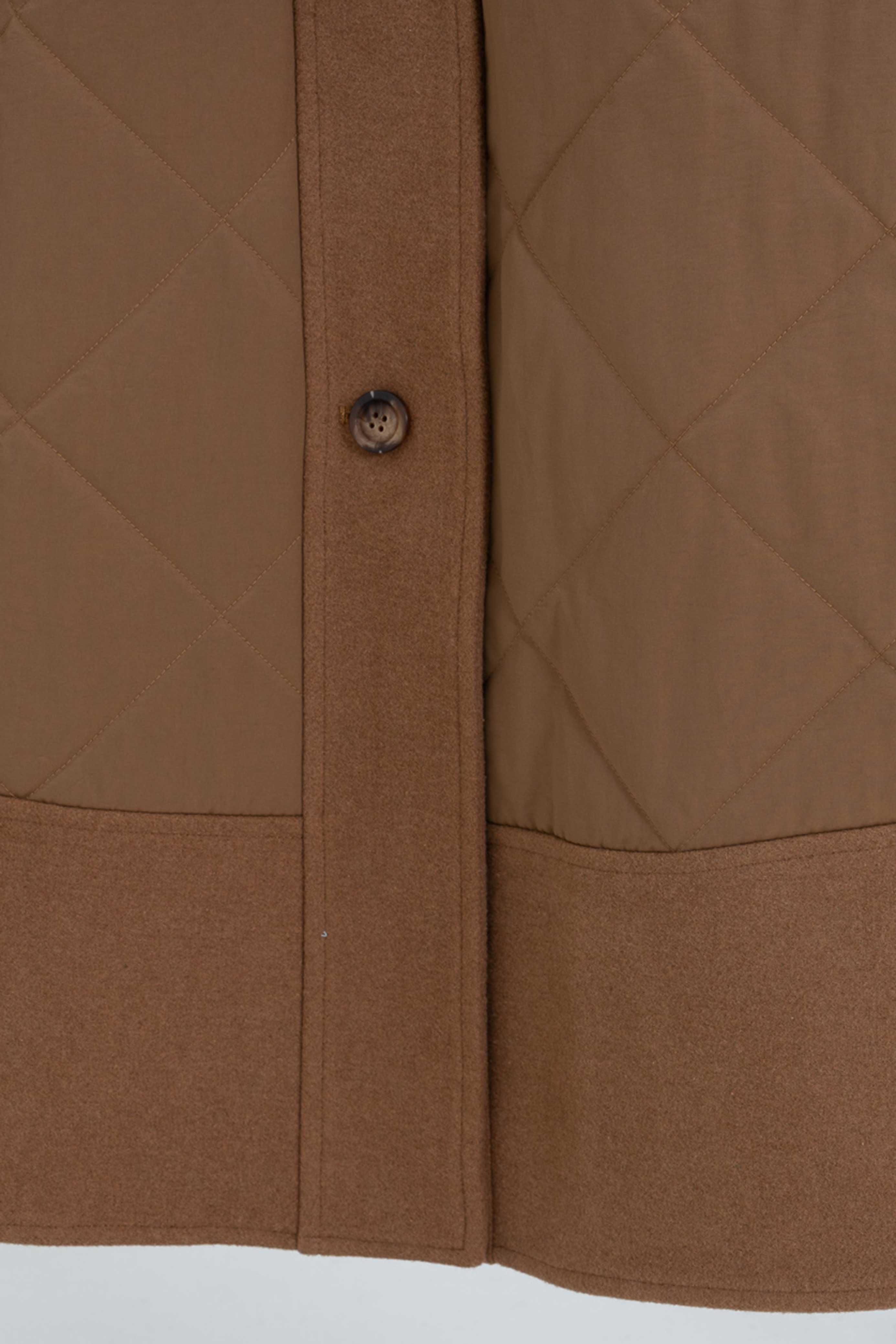 DESIGN SLEEVES QUILTING COAT/サーキュラースリーブキルティングコート