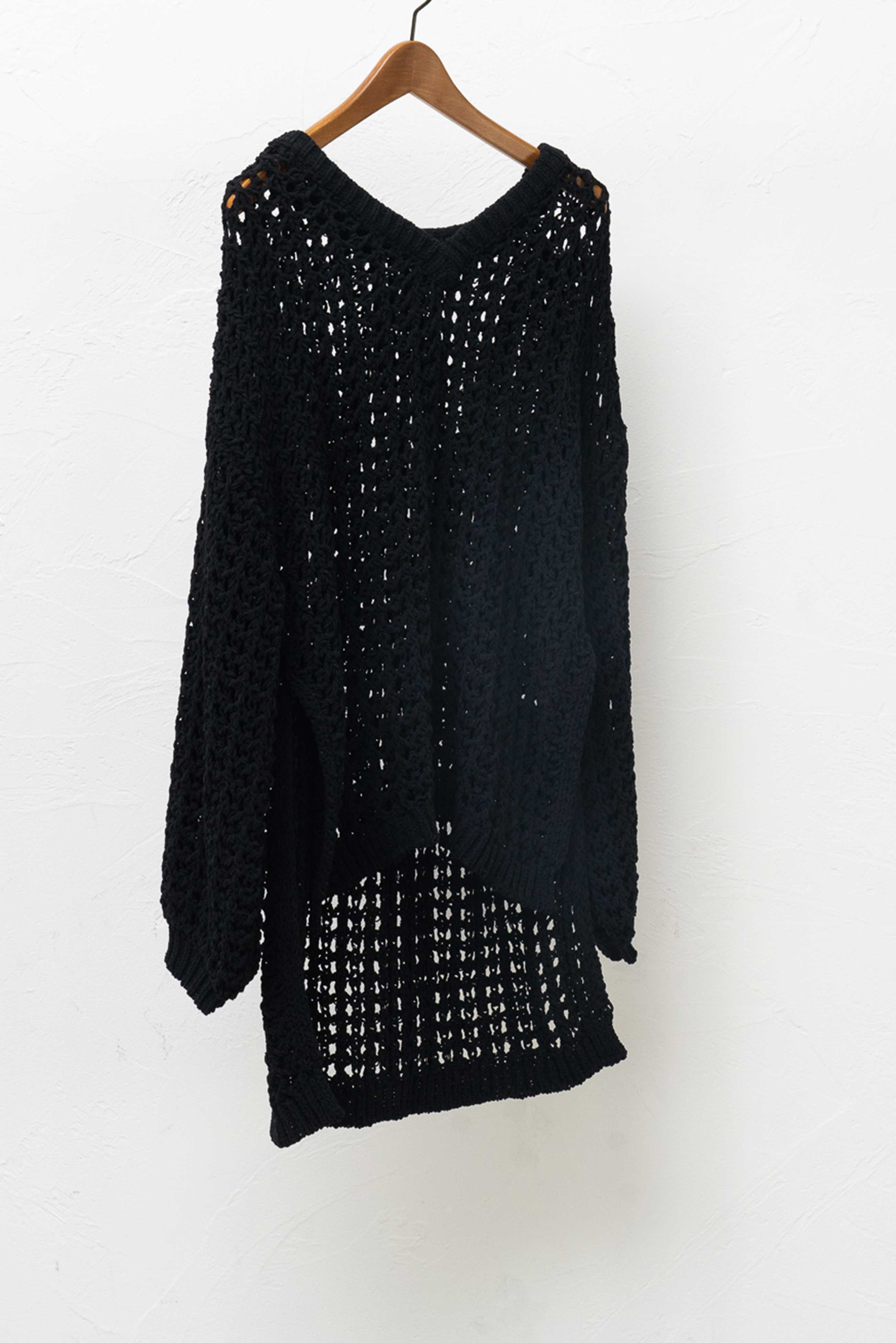 SIDE SLIT MESH KNITTING TOP/サイドスリットメッシュニット