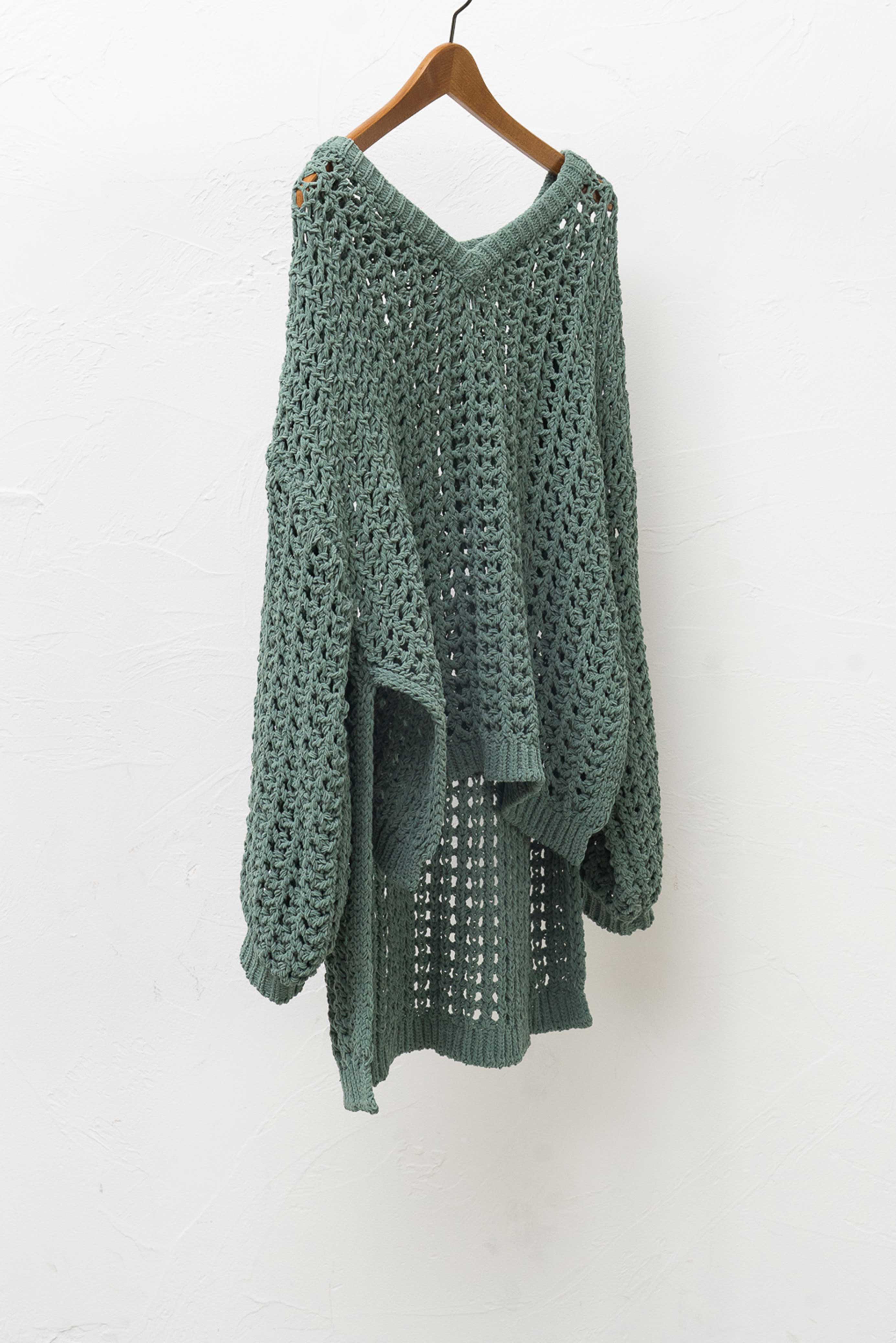 SIDE SLIT MESH KNITTING TOP/サイドスリットメッシュニット